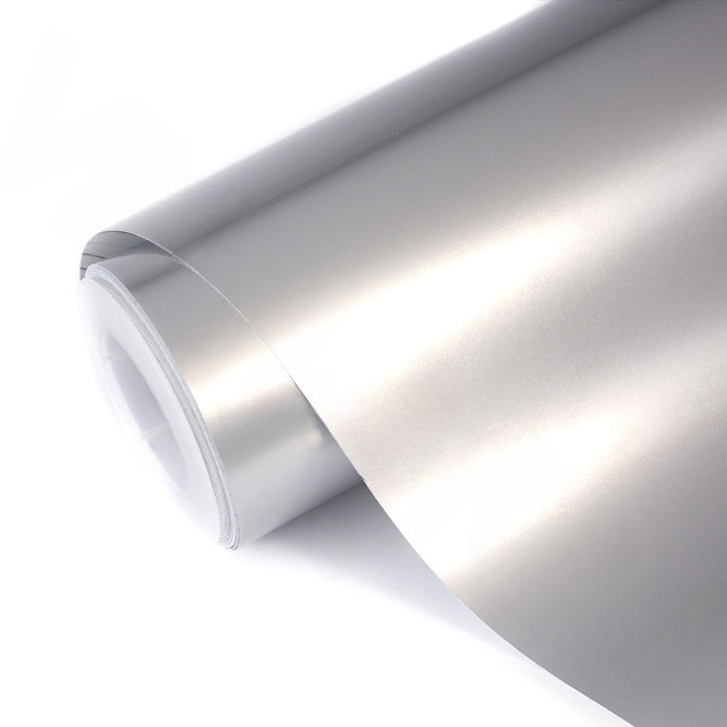 Пленка Глянцевый металлик серебро перламутр Daytona