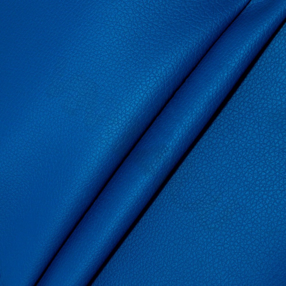Экокожа без клея Орегон Синяя
