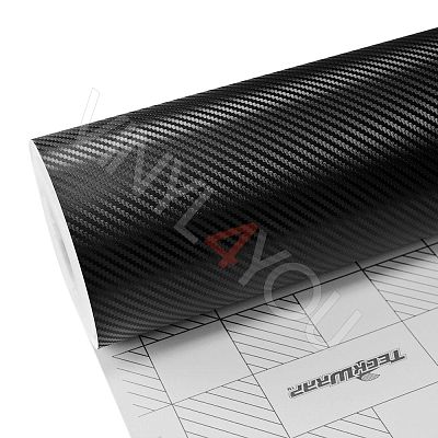 Пленка Черный карбон TeckWrap CF01 Noir black