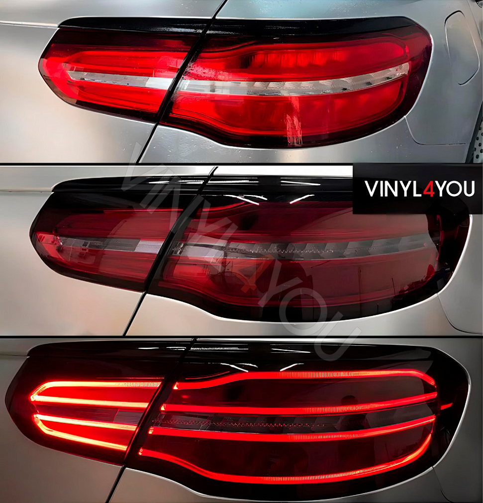 Гибрид для фар тонирующий DAYTONA H100 средне-черный 30 см