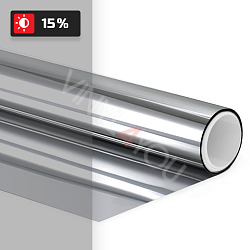 Зеркальная тонировочная пленка SHG SILVER R 15%